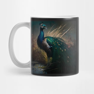 Regal Peacock Mug